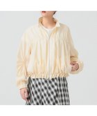 【ビームス ウイメン/BEAMS】のシアー ギャザー ブルゾン 人気、トレンドファッション・服の通販 founy(ファニー) ファッション Fashion レディースファッション WOMEN アウター Coat Outerwear ブルゾン Blouson/Jackets おすすめ Recommend ギャザー Gather シアー Sheer シンプル Simple スタンド Stand スポーティ Sporty ドローコード Draw Cord ブルゾン Blouson thumbnail IVORY|ID: prp329100004507604 ipo3291000000031817667