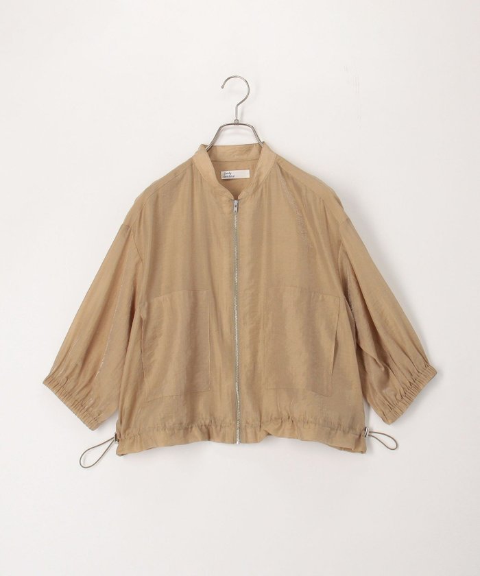 【その他のブランド/Other】のシアーローンジップブルゾン インテリア・キッズ・メンズ・レディースファッション・服の通販 founy(ファニー) https://founy.com/ ファッション Fashion レディースファッション WOMEN アウター Coat Outerwear ブルゾン Blouson/Jackets シアー Sheer ショート Short ジップアップ Zip Up スポーティ Sporty トレンド Trend ドローコード Draw Cord 定番 Standard ブルゾン Blouson おすすめ Recommend 夏 Summer 2025年 2025 2025春夏・S/S Ss,Spring/Summer,2025 |ID: prp329100004507610 ipo3291000000031817695