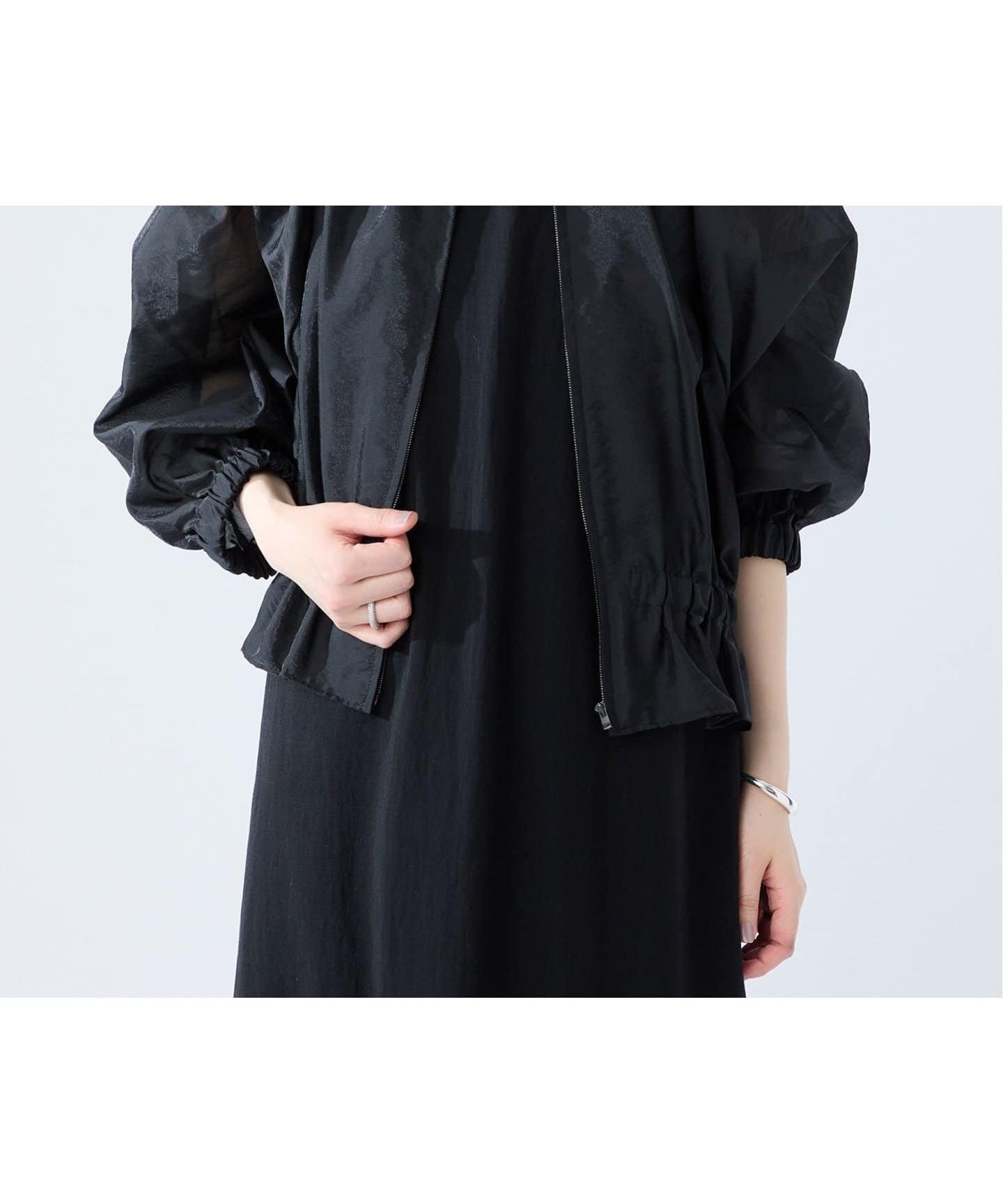 【ヴェルメイユ パー イエナ/VERMEIL par iena】のギャザーブルゾン 人気、トレンドファッション・服の通販 founy(ファニー) 　ファッション　Fashion　レディースファッション　Ladies' Fashion Online　アウター　Coat Outerwear　ブルゾン　Blouson/Jackets　ギャザー　Gather　シアー　Sheer　スリーブ　Sleeve　タンク　Tank　フェミニン　Feminine　フォルム　Form　ブルゾン　Blouson　羽織　Haori　リラックス　Relax　ロング　Long　おすすめ　Recommend　2025年　2025　2025春夏・S/S　Ss,Spring/Summer,2025　 other-1|ID: prp329100004507611 ipo3291000000032657331