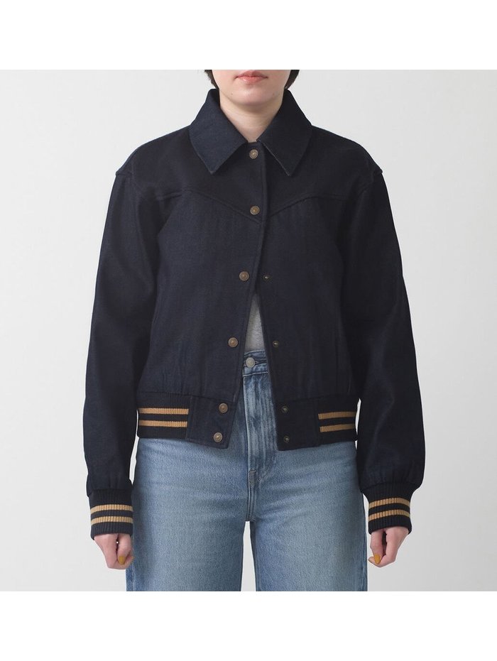 【リーバイス/Levis】のバーシティジャケット インテリア・キッズ・メンズ・レディースファッション・服の通販 founy(ファニー) https://founy.com/ ファッション Fashion レディースファッション Fashion for Women アウター Coat / Outerwear Collection レディースジャケット・軽アウター Jackets ジャケット Jacket, Outerwear デニム Denim, Jeans Material トレンド Trend, Trending Now |ID: prp329100004507636 ipo3291000000031817862