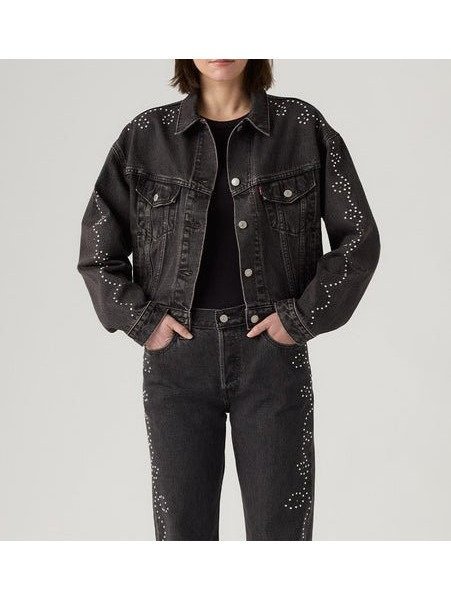 【リーバイス/Levis】のSHRUNKEN 90S トラッカージャケット インテリア・キッズ・メンズ・レディースファッション・服の通販 founy(ファニー) https://founy.com/ ファッション Fashion レディースファッション Fashion for Women アウター Coat / Outerwear Collection レディースジャケット・軽アウター Jackets クロップド Cropped, Short Length |ID: prp329100004507640 ipo3291000000033810921