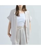 【ケティ/Ketty】のリネンライクハーフテーラードジャケット≪手洗い可能≫ ベージュ|ID: prp329100004507645 ipo3291000000031817900