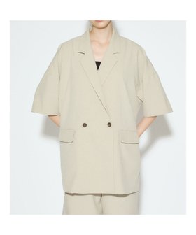 【マーコート/MARcourt】のMIDIUMISOLID for Ladies ライトワイドジャケット 人気、トレンドファッション・服の通販 founy(ファニー) ファッション Fashion レディースファッション WOMEN アウター Coat Outerwear ジャケット Jackets ジャケット Jacket ストレート Straight スリット Slit セットアップ Set Up フロント Front ベスト Vest ボトム Bottom ポケット Pocket ワイド Wide 吸水 Water Absorption 夏 Summer |ID:prp329100004507649