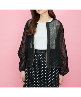 【クイーンズ コート/QUEENS COURT】のマイクロメッシュZIPブルゾン≪手洗い可能≫ 人気、トレンドファッション・服の通販 founy(ファニー) ファッション Fashion レディースファッション WOMEN アウター Coat Outerwear ブルゾン Blouson/Jackets ショルダー Shoulder フラット Flat ブルゾン Blouson ブロード Broad ポケット Pocket メッシュ Mesh |ID:prp329100004507650