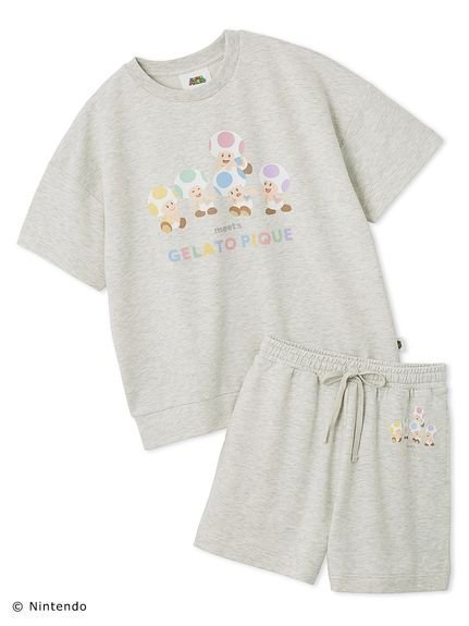 【ジェラート ピケ/gelato pique】の【スーパーマリオ】【レディース】キノピオ ヨッシー裏毛プルオーバー ショートパンツセット インテリア・キッズ・メンズ・レディースファッション・服の通販 founy(ファニー) https://founy.com/ ファッション Fashion レディースファッション WOMEN パンツ Pants ハーフ / ショートパンツ Short Pants カラフル Colorful キャラクター Character ショート Short セットアップ Set Up プリント Print メンズ Mens |ID: prp329100004508418 ipo3291000000031827260