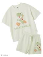 【ジェラート ピケ/gelato pique】の【スーパーマリオ】【レディース】キノピオ ヨッシージャガードプルオーバーショートパンツセット MNT[021]|ID: prp329100004508419 ipo3291000000031827265