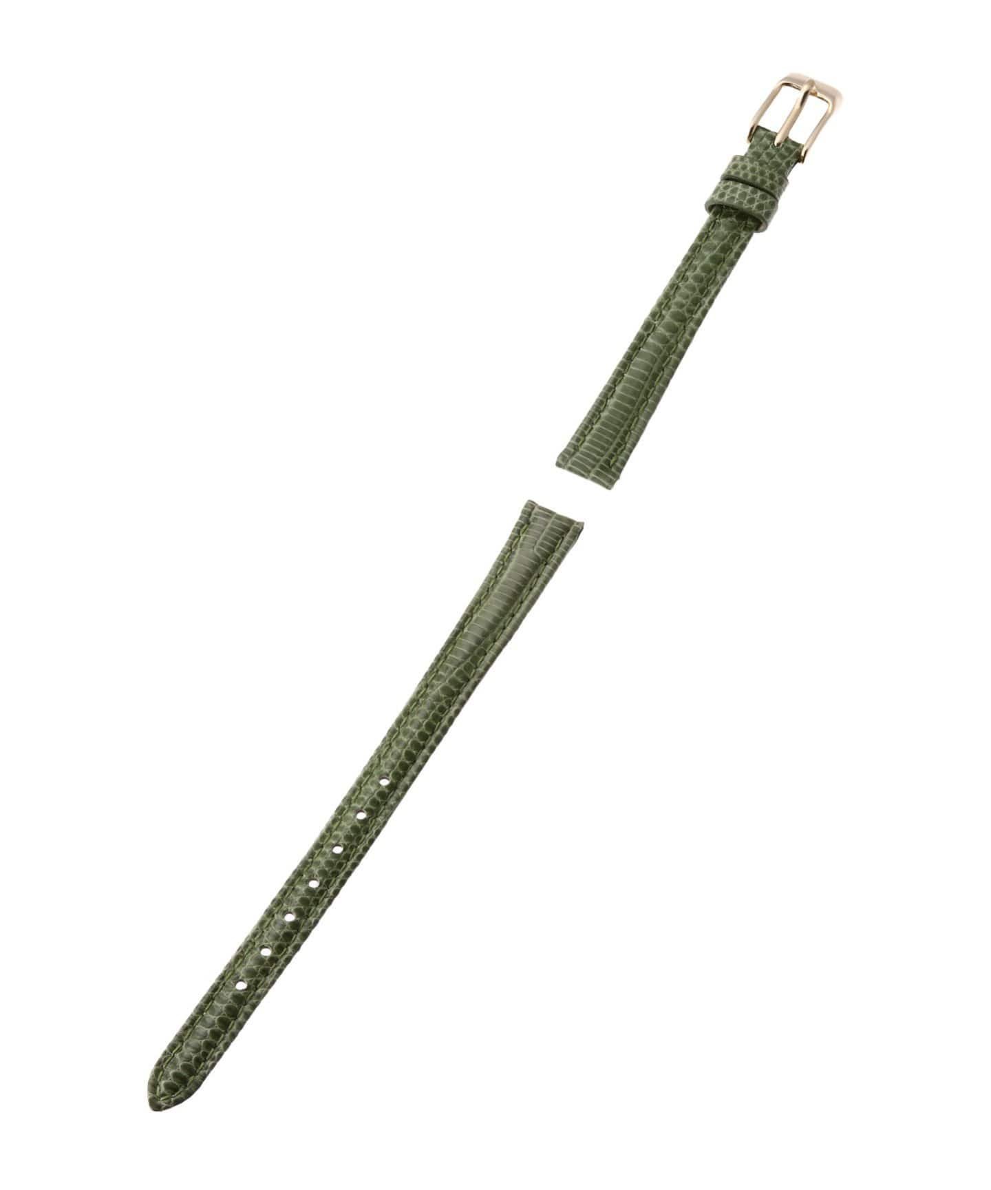 【ヒロブ/HIROB】のlizard leather belt 10mm Green インテリア・キッズ・メンズ・レディースファッション・服の通販 founy(ファニー) 　ファッション　Fashion　レディースファッション　WOMEN　イエロー　Yellow　スマート　Smart　ヴィンテージ　Vintage　時計　Clock　腕時計　Watch　グリーン|ID: prp329100004508424 ipo3291000000031827294