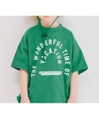 【その他のブランド/Other】のWe love VACATION2柄シンプルロゴTシャツ グリーン|ID: prp329100004508619 ipo3291000000032625273