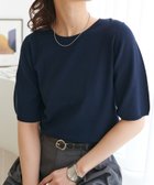 【ディスコート/Discoat】のサラモチ半袖プルオーバー《WEB限定カラーあり》 ネイビー|ID: prp329100004508683 ipo3291000000031992606
