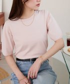 【ディスコート/Discoat】のサラモチ半袖プルオーバー《WEB限定カラーあり》 ピンク|ID: prp329100004508683 ipo3291000000031992608