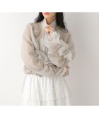 【ヘザー/Heather】のシャーリングシアーブルゾン グレー|ID: prp329100004508893 ipo3291000000031832008