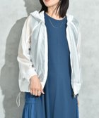 【インタープラネット/INTERPLANET】のオーガンジーフードブルゾン 人気、トレンドファッション・服の通販 founy(ファニー) ファッション Fashion レディースファッション Fashion for Women アウター Coat / Outerwear Collection ブルゾンジャケット・スポーティアウター Blouson Jackets シアー Sheer, See-Through バランス Balance, Style Balance ブルゾン Blouson, Bomber Jacket ベーシック Basic, Essential リラックス Relax, Relaxed Fit 羽織 Haori, Light Jacket thumbnail オフホワイト|ID: prp329100004508914 ipo3291000000033567903