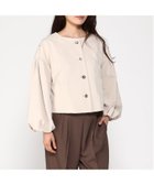 【グレディブリリアン/Gready Brilliant】のGready Brilliant/2_WクロスクルーパフSV 人気、トレンドファッション・服の通販 founy(ファニー) ファッション Fashion レディースファッション WOMEN シンプル Simple ジャケット Jacket スリーブ Sleeve ダブル Double トレンド Trend フェミニン Feminine エレガント 上品 Elegant thumbnail BEI|ID: prp329100004508916 ipo3291000000031832200