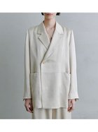 【ミースロエ/MIESROHE】のリラクシーサテンジャケット 人気、トレンドファッション・服の通販 founy(ファニー) 雑誌掲載アイテム Magazine Picks & Fashion Features ファッション雑誌 Fashion Magazines ヴェリィ VERY ファッション Fashion レディースファッション Fashion for Women アウター Coat / Outerwear Collection レディースジャケット・軽アウター Jackets 6月号 June Issue, Jun. Edition とろみ Fluid, Flowy Fabric エレガント 上品 Elegant サテン Satin, Glossy Fabric シンプル Simple, Minimal ボックス Boxy, Box Shape 雑誌 Magazine, Fashion Magazine thumbnail IVR[003]|ID: prp329100004508929 ipo3291000000033713709