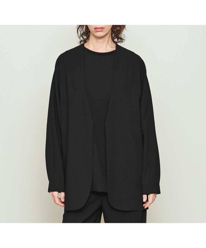 【ユナイテッドアローズ/UNITED ARROWS】のD.O UNITED ARROWS BY DAISUKE OBANA for WOMEN H/T D/SL C/LESS JACKET/ジャケット インテリア・キッズ・メンズ・レディースファッション・服の通販 founy(ファニー) https://founy.com/ ファッション Fashion レディースファッション WOMEN アウター Coat Outerwear ジャケット Jackets インナー Inner エレガント 上品 Elegant カーディガン Cardigan コレクション Collection ジャケット Jacket セットアップ Set Up バランス Balance フラット Flat ワイド Wide おすすめ Recommend |ID: prp329100004508930 ipo3291000000031832296
