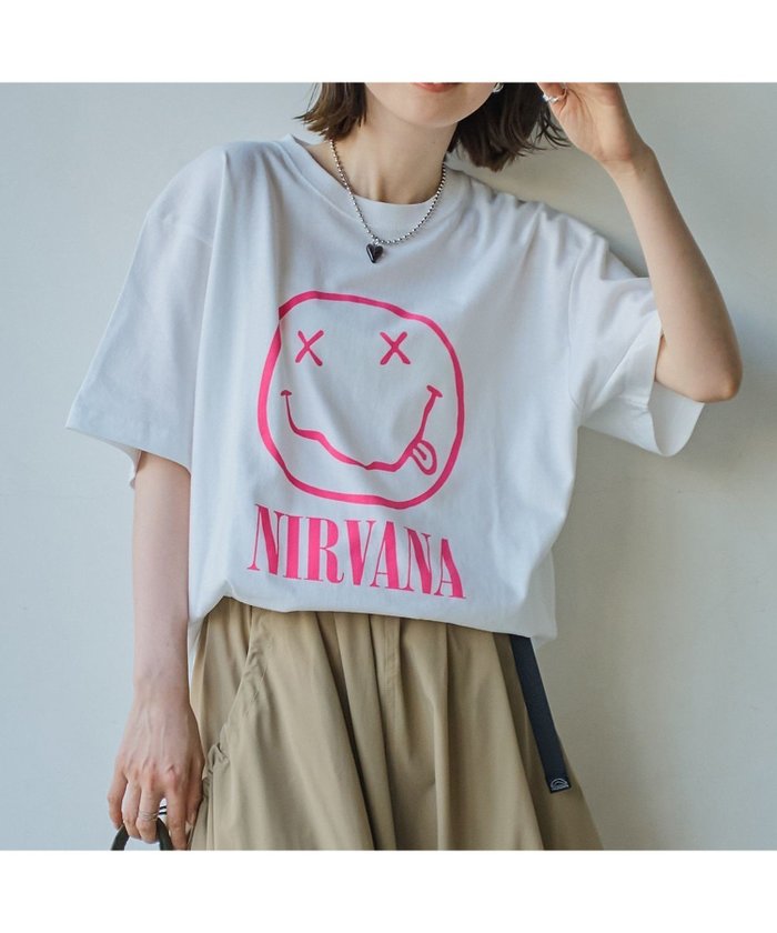 【コーエン/COEN】の【RS別注】NIRVANA H/S-T インテリア・キッズ・メンズ・レディースファッション・服の通販 founy(ファニー) https://founy.com/ ファッション Fashion レディースファッション WOMEN インナー Inner 春 Spring トレンド Trend 定番 Standard プリント Print 別注 Special Order 半袖 Short Sleeve リラックス Relax おすすめ Recommend |ID: prp329100004508939 ipo3291000000031978465