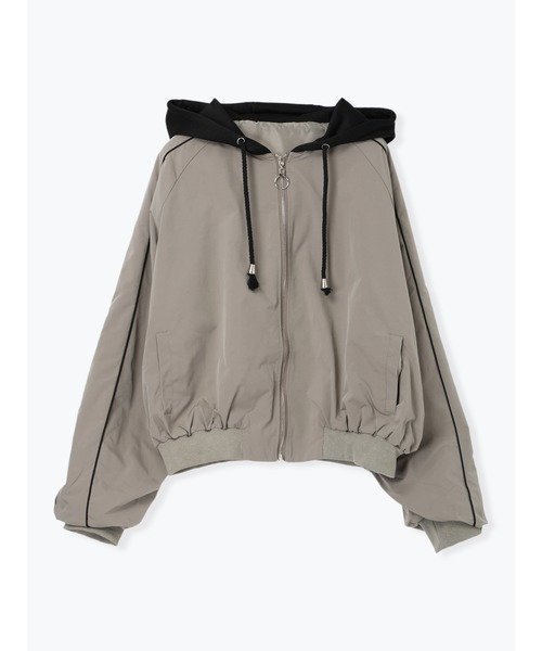 【その他のブランド/Other】のフード付きMA-1 インテリア・キッズ・メンズ・レディースファッション・服の通販 founy(ファニー) https://founy.com/ ファッション Fashion レディースファッション WOMEN アウター Coat Outerwear MA-1 MA-1 おすすめ Recommend カーゴパンツ Cargo Pants クール Cool タイトスカート Tight Skirt デニム Denim パイピング Piping フリル Frills ポケット Pocket |ID: prp329100004508971 ipo3291000000031832511