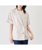【ジャイロ/JAYRO】の半袖テーラードジャケット 人気、トレンドファッション・服の通販 founy(ファニー) ファッション Fashion レディースファッション WOMEN アウター Coat Outerwear ジャケット Jackets テーラードジャケット Tailored Jackets おすすめ Recommend キャミワンピース Cami Dress ポケット Pocket 半袖 Short Sleeve 夏 Summer 春 Spring S/S・春夏 Ss・Spring/Summer 羽織 Haori thumbnail オフホワイト(15)|ID: prp329100004508988 ipo3291000000031913551
