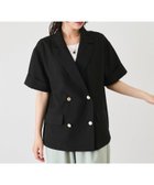 【ジャイロ/JAYRO】の半袖テーラードジャケット 人気、トレンドファッション・服の通販 founy(ファニー) ファッション Fashion レディースファッション WOMEN アウター Coat Outerwear ジャケット Jackets テーラードジャケット Tailored Jackets おすすめ Recommend キャミワンピース Cami Dress ポケット Pocket 半袖 Short Sleeve 夏 Summer 春 Spring S/S・春夏 Ss・Spring/Summer 羽織 Haori thumbnail ブラック(01)|ID: prp329100004508988 ipo3291000000031913553