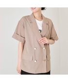 【ジャイロ/JAYRO】の半袖テーラードジャケット 人気、トレンドファッション・服の通販 founy(ファニー) ファッション Fashion レディースファッション WOMEN アウター Coat Outerwear ジャケット Jackets テーラードジャケット Tailored Jackets おすすめ Recommend キャミワンピース Cami Dress ポケット Pocket 半袖 Short Sleeve 夏 Summer 春 Spring S/S・春夏 Ss・Spring/Summer 羽織 Haori thumbnail ブラウン系(23)|ID: prp329100004508988 ipo3291000000031913554