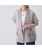 【ジャイロ/JAYRO】の半袖テーラードジャケット 人気、トレンドファッション・服の通販 founy(ファニー) ファッション Fashion レディースファッション Fashion for Women アウター Coat / Outerwear Collection レディースジャケット・軽アウター Jackets テーラードジャケット / 通勤・きれいめスタイル Tailored Jackets & Blazers おすすめ Recommended / Our Picks シアー Sheer, See-Through シンプル Simple, Minimal タンク Tank Top, Sleeveless Top デニム Denim, Jeans Material トレンド Trend, Trending Now ポケット Pocket, Pocket Detail エレガント 上品 Elegant 半袖 Short Sleeve, Half Sleeve 夏 Summer 春 Spring S/S・春夏 SS, Spring/Summer, Warm Season thumbnail グレー系(09)|ID: prp329100004508988 ipo3291000000033172194