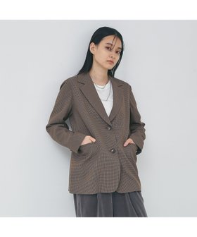 【コレックス/collex】のチェックテーラードジャケット 人気、トレンドファッション・服の通販 founy(ファニー) ファッション Fashion レディースファッション WOMEN アウター Coat Outerwear ジャケット Jackets テーラードジャケット Tailored Jackets ジャケット Jacket チェック Check トレンド Trend |ID:prp329100004509009