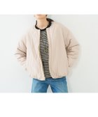 【コレックス/collex】の【一部WEB限定カラー】タフタ*ボア リバーシブル中綿ブルゾン ベージュ|ID: prp329100004509013 ipo3291000000031832823