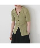 【リアン/Lian】のミックスサマーポロニット 人気、トレンドファッション・服の通販 founy(ファニー) ファッション Fashion レディースファッション WOMEN トップス・カットソー Tops/Tshirt ニット Knit Tops トレンド Trend リブニット Rib Knit 夏 Summer 春 Spring S/S・春夏 Ss・Spring/Summer thumbnail グリーン|ID: prp329100004509035 ipo3291000000031996028