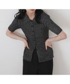 【リアン/Lian】のミックスサマーポロニット 人気、トレンドファッション・服の通販 founy(ファニー) ファッション Fashion レディースファッション WOMEN トップス・カットソー Tops/Tshirt ニット Knit Tops トレンド Trend リブニット Rib Knit 夏 Summer 春 Spring S/S・春夏 Ss・Spring/Summer thumbnail ブラック|ID: prp329100004509035 ipo3291000000031996030