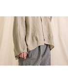 【ドミンゴ/DOMINGO】のリネンキャンバス カルディガンシャツ 人気、トレンドファッション・服の通販 founy(ファニー) ファッション Fashion レディースファッション Ladies' Fashion Online トップス・カットソー Tops/Tshirt シャツ/ブラウス Shirts/Blouses カーディガン Cardigan キャンバス Canvas タートルネック Turtleneck バランス Balance ファブリック Fabric リネン Linen 夏 Summer thumbnail ベージュ|ID: prp329100004509094 ipo3291000000032691788