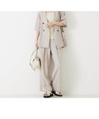【アバハウスマヴィ/abahouse mavie】の【WEB限定!2点セット】リネンライク半袖ジャケット ストレートパンツセットアッ 人気、トレンドファッション・服の通販 founy(ファニー) ファッション Fashion レディースファッション WOMEN アウター Coat Outerwear ジャケット Jackets サマー Summer ジャケット Jacket ストレート Straight セットアップ Set Up ボトム Bottom 人気 Popularity 半袖 Short Sleeve 定番 Standard thumbnail グレージュ|ID: prp329100004509439 ipo3291000000032073214