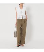 【ビューティ&ユース ユナイテッドアローズ/BEAUTY&YOUTH / UNITED ARROWS】のポリエステルブレンド バックゴム タックワイドパンツ 人気、トレンドファッション・服の通販 founy(ファニー) ファッション Fashion レディースファッション WOMEN パンツ Pants バッグ Bag コンパクト Compact サンダル Sandals スニーカー Sneakers フラット Flat フロント Front ループ Loop ワイド Wide エレガント 上品 Elegant 人気 Popularity 洗える Washable thumbnail DK.BROWN|ID: prp329100004509544 ipo3291000000031971259