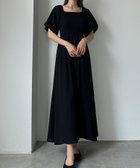 【ジュノア/JUNOAH】のLouere パフスリーブワンピース ブラック|ID: prp329100004509557 ipo3291000000031943665