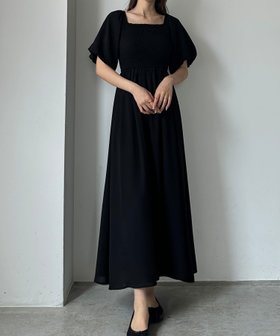 【ジュノア/JUNOAH】のLouere パフスリーブワンピース 人気、トレンドファッション・服の通販 founy(ファニー) ファッション Fashion レディースファッション WOMEN ワンピース Dress |ID:prp329100004509557