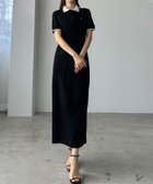 【ジュノア/JUNOAH】のLouere 【選べる】ポロワンピース(セミフレア/Iライン) Bブラック|ID: prp329100004509640 ipo3291000000031843005
