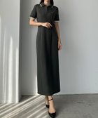 【ジュノア/JUNOAH】のLouere 【選べる】ポロワンピース(セミフレア/Iライン) Bチャコール|ID: prp329100004509640 ipo3291000000031843007