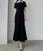 【ジュノア/JUNOAH】のLouere 【選べる】ポロワンピース(セミフレア/Iライン) Cブラック|ID: prp329100004509640 ipo3291000000033816827