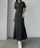 【ジュノア/JUNOAH】のLouere 【選べる】ポロワンピース(セミフレア/Iライン) Cチャコール|ID: prp329100004509640 ipo3291000000033816828
