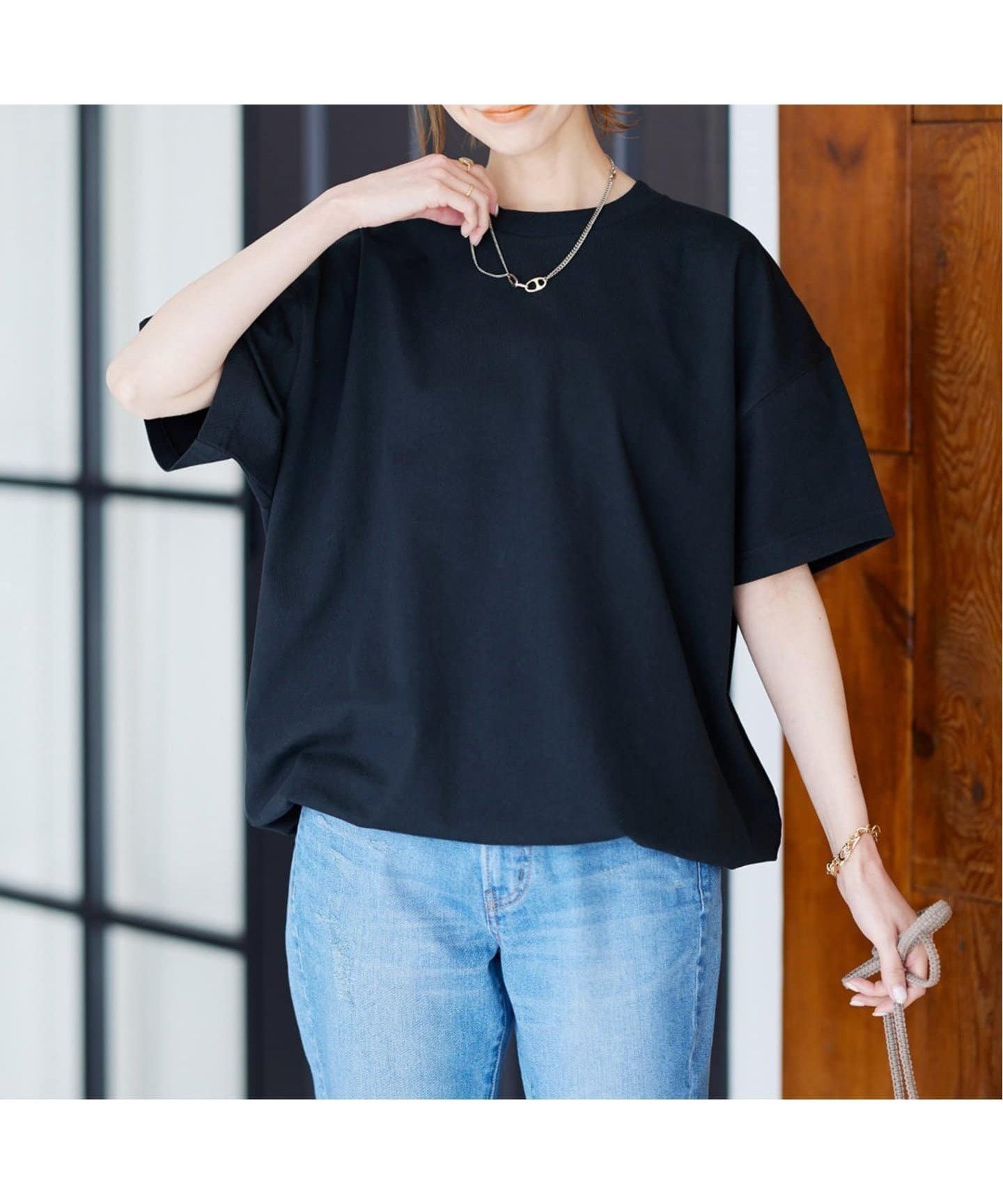 【ジャーナルスタンダード/JOURNAL STANDARD】の《追加 3》シャーリングTシャツ インテリア・キッズ・メンズ・レディースファッション・服の通販 founy(ファニー) 　ファッション　Fashion　レディースファッション　WOMEN　トップス・カットソー　Tops/Tshirt　シャツ/ブラウス　Shirts/Blouses　ロング / Tシャツ　T-Shirts　2025年　2025　2025春夏・S/S　Ss,Spring/Summer,2025　シャーリング　Shirring　ブラック|ID: prp329100004509694 ipo3291000000031844234