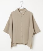 【レプシィム ローリーズファーム/LEPSIM LOWRYS FARM】のマルチメリット5分袖シャツ グレージュ11|ID: prp329100004509759 ipo3291000000031971859