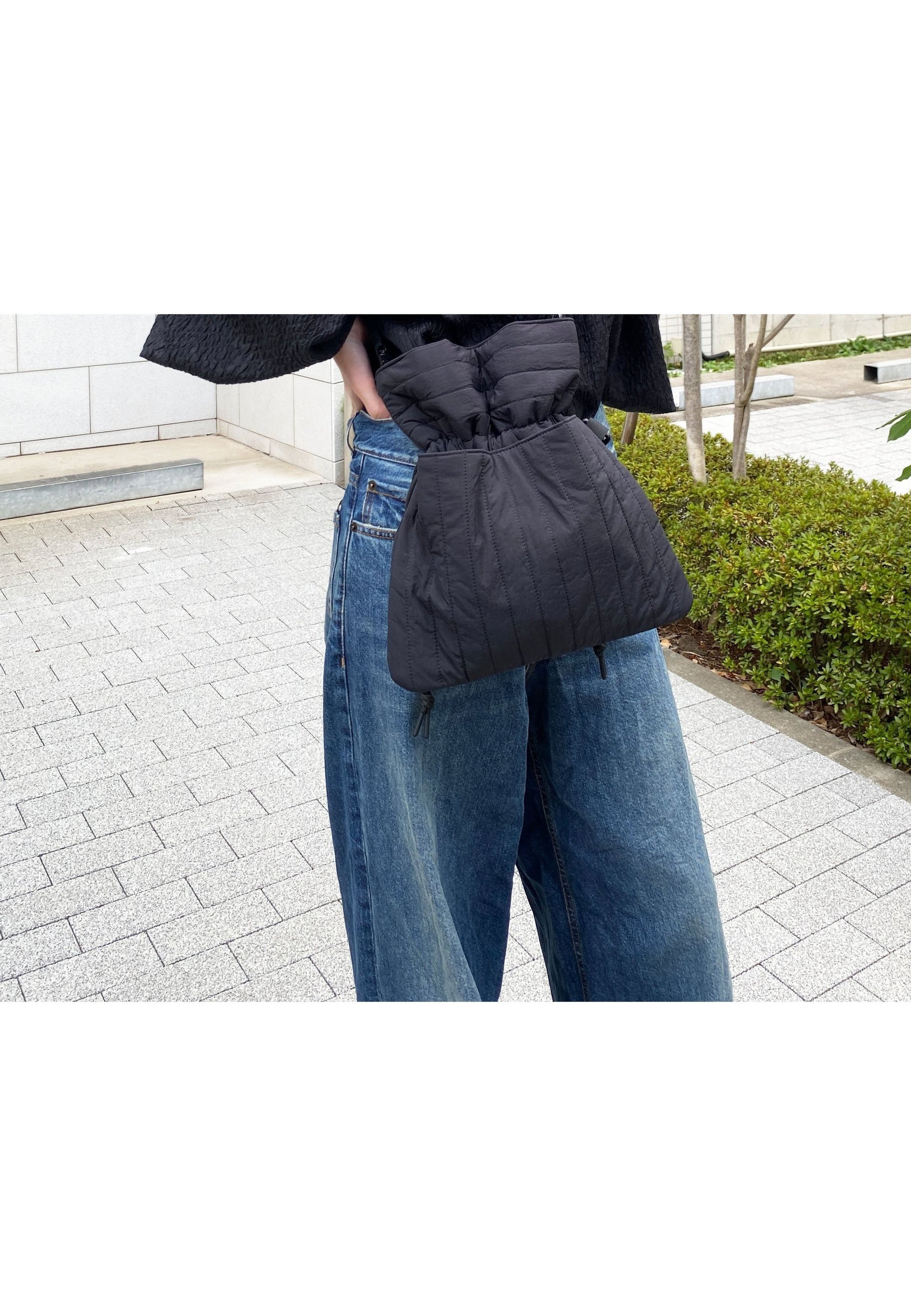 【その他のブランド/Other】の洗えるキルティング巾着マザーズショルダー インテリア・キッズ・メンズ・レディースファッション・服の通販 founy(ファニー) 　ファッション　Fashion　キッズファッション　Fashion for Kids　洗える　Machine Washable　キャップ　Cap, Baseball Cap　キルティング　Quilted, Quilting　巾着　Drawstring Bag, Kinchaku　軽量　Lightweight, Ultra Light　シューズ　Shoes, Footwear　ショルダー　Shoulder, Shoulder Strap　財布　Wallet, Purse　人気　Popular, Best Seller　ハンカチ　Handkerchief, Hanky　ポケット　Pocket, Pocket Detail　ポーチ　Pouch, Small Case　おすすめ　Recommended / Our Picks　BLACK|ID: prp329100004509852 ipo3291000000032709952