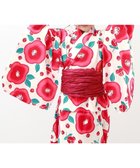 【デビロック/devirock / KIDS】の着付けかんたん 兵児帯付き浴衣 浴衣 25SS 001-ツバキ-レッド|ID: prp329100004509892 ipo3291000000031910089