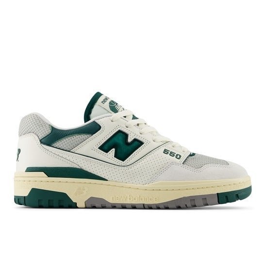 【ニューバランス/new balance】のBB550CPB / BB550CPC / BB550CPE インテリア・キッズ・メンズ・レディースファッション・服の通販 founy(ファニー) 　ファッション　Fashion　レディースファッション　WOMEN　シューズ　Shoes　ベーシック　Basic　人気　Popularity　定番　Standard　WHITE/GREEN|ID: prp329100004510594 ipo3291000000031970479