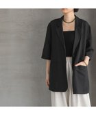【その他のブランド/Other】のレーヨンリネンシングルジャケット ブラック09|ID: prp329100004510838 ipo3291000000032647406