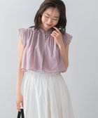 【アーバンリサーチ ロッソ/URBAN RESEARCH ROSSO】のF by ROSSO コットンボイルレイヤードブラウス LAVENDER|ID: prp329100004511215 ipo3291000000031994498