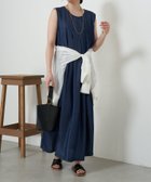 【ジェナ エスパス メルヴェイユ/Jena espace merveilleux】のテンセルノースリワンピース 人気、トレンドファッション・服の通販 founy(ファニー) ファッション Fashion レディースファッション Fashion for Women ワンピース Dresses カーディガン Cardigan, Knitwear ジャケット Jacket, Outerwear スマート Smart, Elegant デニム Denim, Jeans Material ノースリーブ Sleeveless, No-Sleeve リラックス Relax, Relaxed Fit ロング Long, Long-Length 再入荷 Restock / Back in Stock おすすめ Recommended / Our Picks エレガント 上品 Elegant thumbnail ブルー|ID: prp329100004511282 ipo3291000000033414375