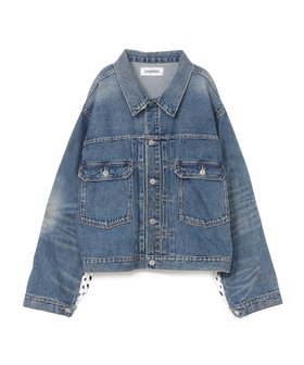 【ディスカバード/DISCOVERED】のCROCHET DENIM BLOUSON 人気、トレンドファッション・服の通販 founy(ファニー) ファッション Fashion レディースファッション WOMEN アウター Coat Outerwear ブルゾン Blouson/Jackets シンプル Simple ジャケット Jacket デニム Denim ベーシック Basic |ID:prp329100004511552