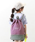 【デビロック/devirock / KIDS】のプールバッグ ナップサック 水着 プールグッズ ビーチバッグ パープル|ID: prp329100004511823 ipo3291000000031994156