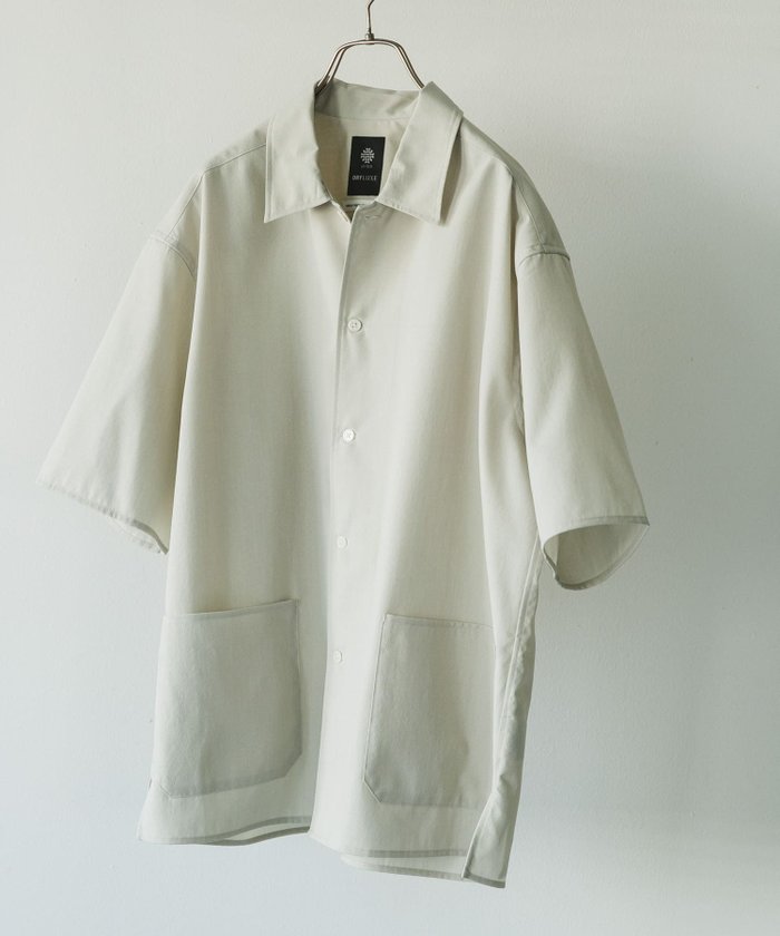【アーバンリサーチ ドアーズ/URBAN RESEARCH DOORS / MEN】の『XLサイズ/WEB限定』『UR TECH DRYLUXE』SHORT-SLEEVE SHIRTS インテリア・キッズ・メンズ・レディースファッション・服の通販 founy(ファニー) https://founy.com/ ファッション Fashion メンズファッション Fashion for Men セットアップ Set-Up, Coordinated Outfit トラベル Travel, Travel Gear パッチ Patch, Appliqué ポケット Pocket, Pocket Detail メランジ Melange, Mixed Yarn リネン Linen, Linen Fabric S/S・春夏 SS, Spring/Summer, Warm Season おすすめ Recommended / Our Picks 夏 Summer エレガント 上品 Elegant 2025年 2025 2025春夏・S/S Spring/Summer 2025 SS25 |ID: prp329100004511884 ipo3291000000032743239
