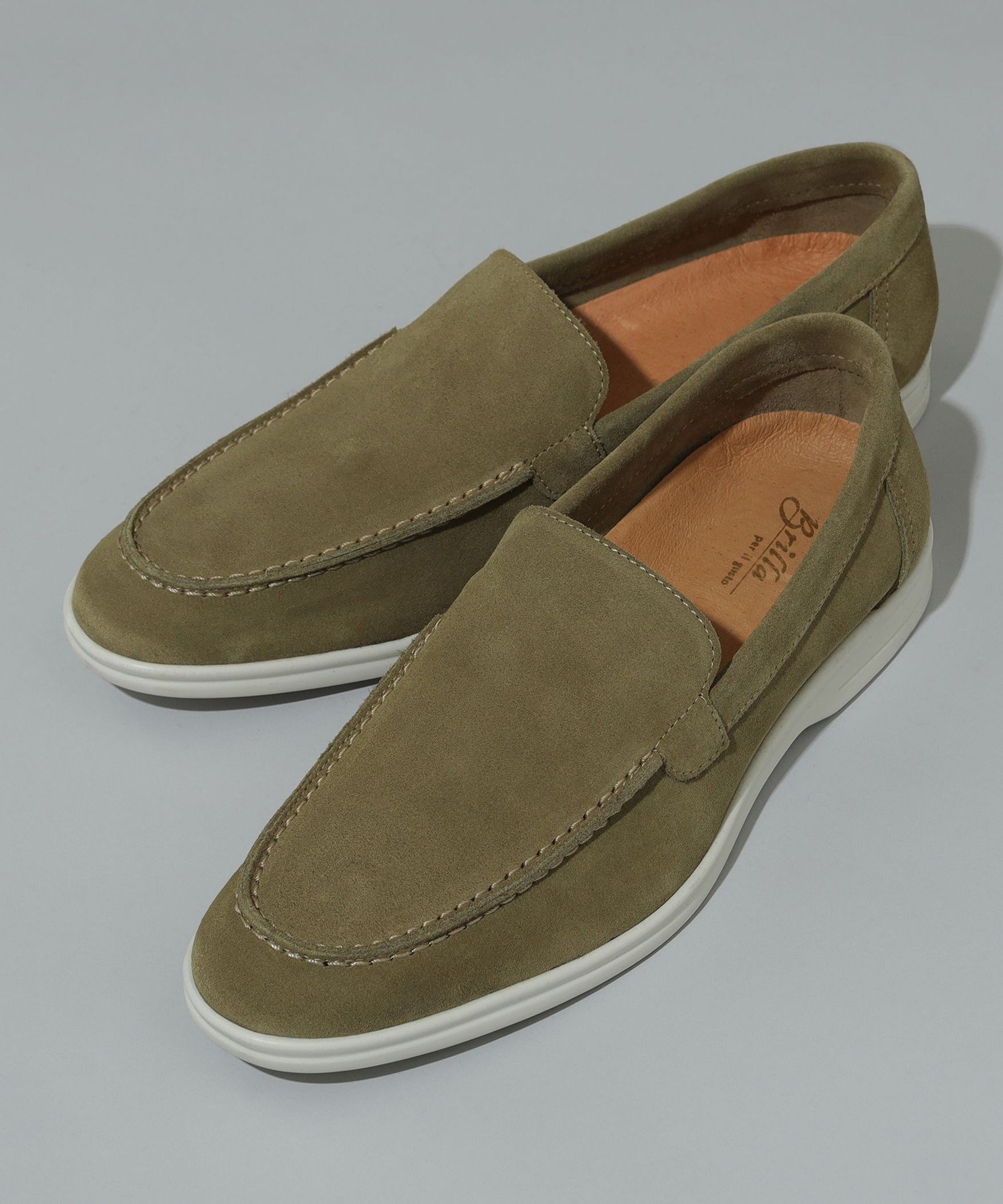 【ビームス/BEAMS / MEN】のスエード スリッポン インテリア・キッズ・メンズ・レディースファッション・服の通販 founy(ファニー) 　ファッション　Fashion　メンズファッション　Fashion for Men　春　Spring　キャンバス　Canvas, Canvas Fabric　軽量　Lightweight, Ultra Light　シューズ　Shoes, Footwear　スリッポン　Slip-On, Loafer　定番　Standard, Basic Item　フィット　Fit, Slim Fit　リゾート　Resort, Vacation Style　S/S・春夏　SS, Spring/Summer, Warm Season　夏　Summer　OLIVE|ID: prp329100004511985 ipo3291000000032627518